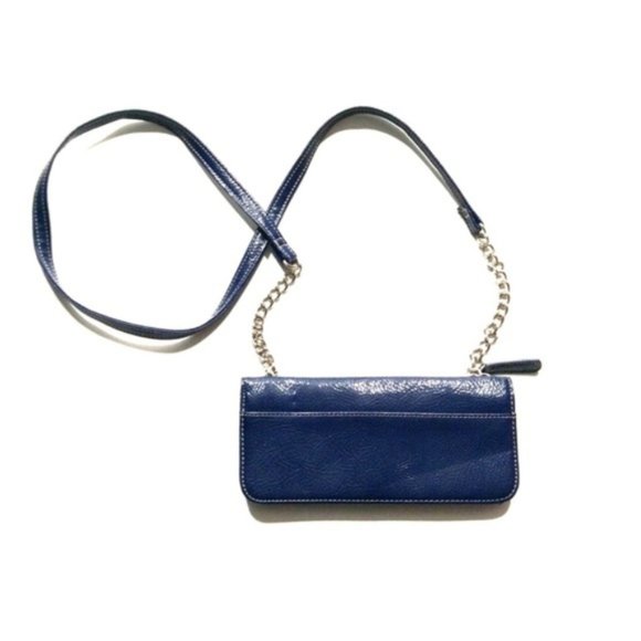 Handbags - Wallet On Chain | WOC Blue Silver Hardware